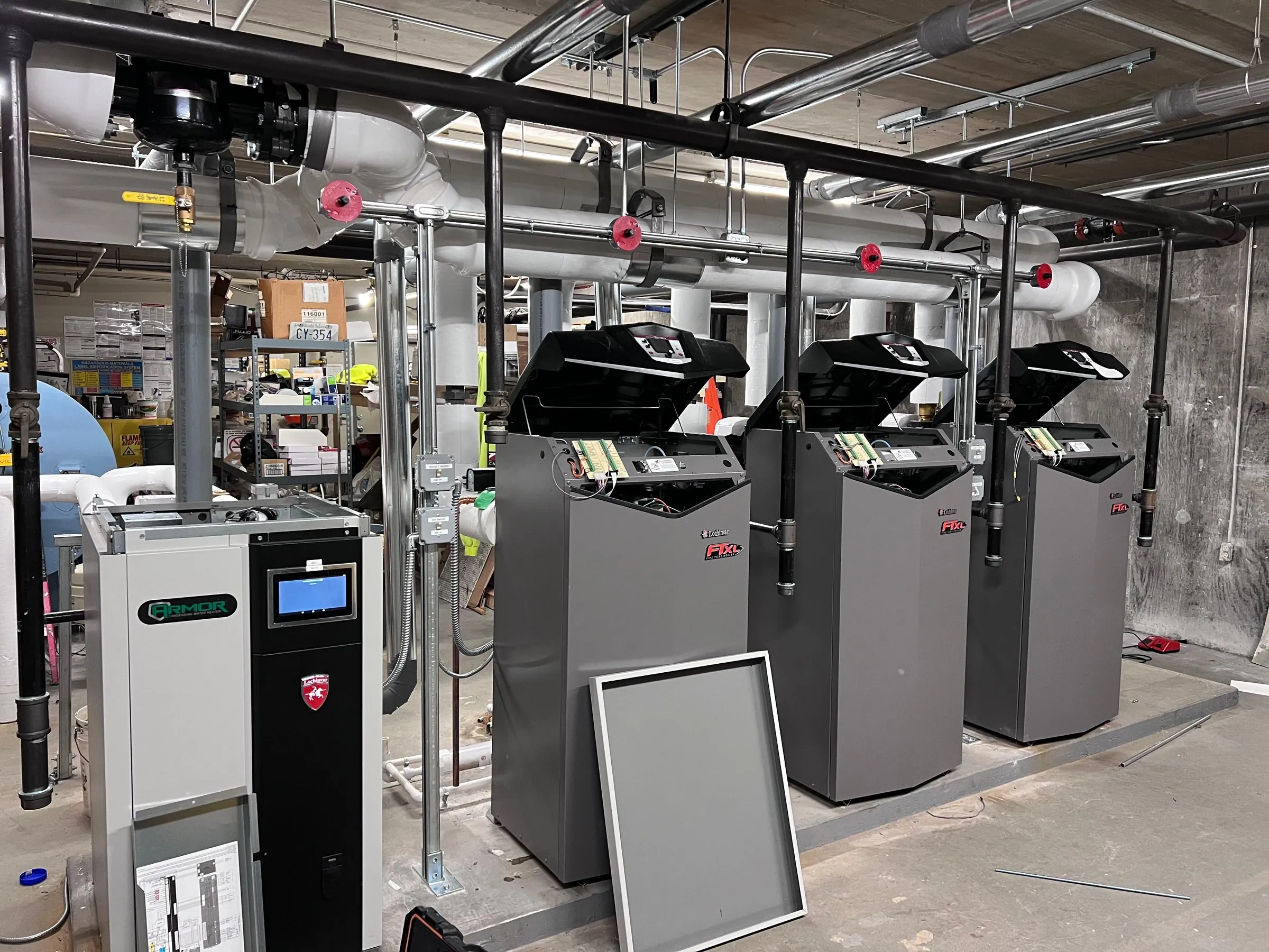 Commercial Boiler Electrical Upgrade